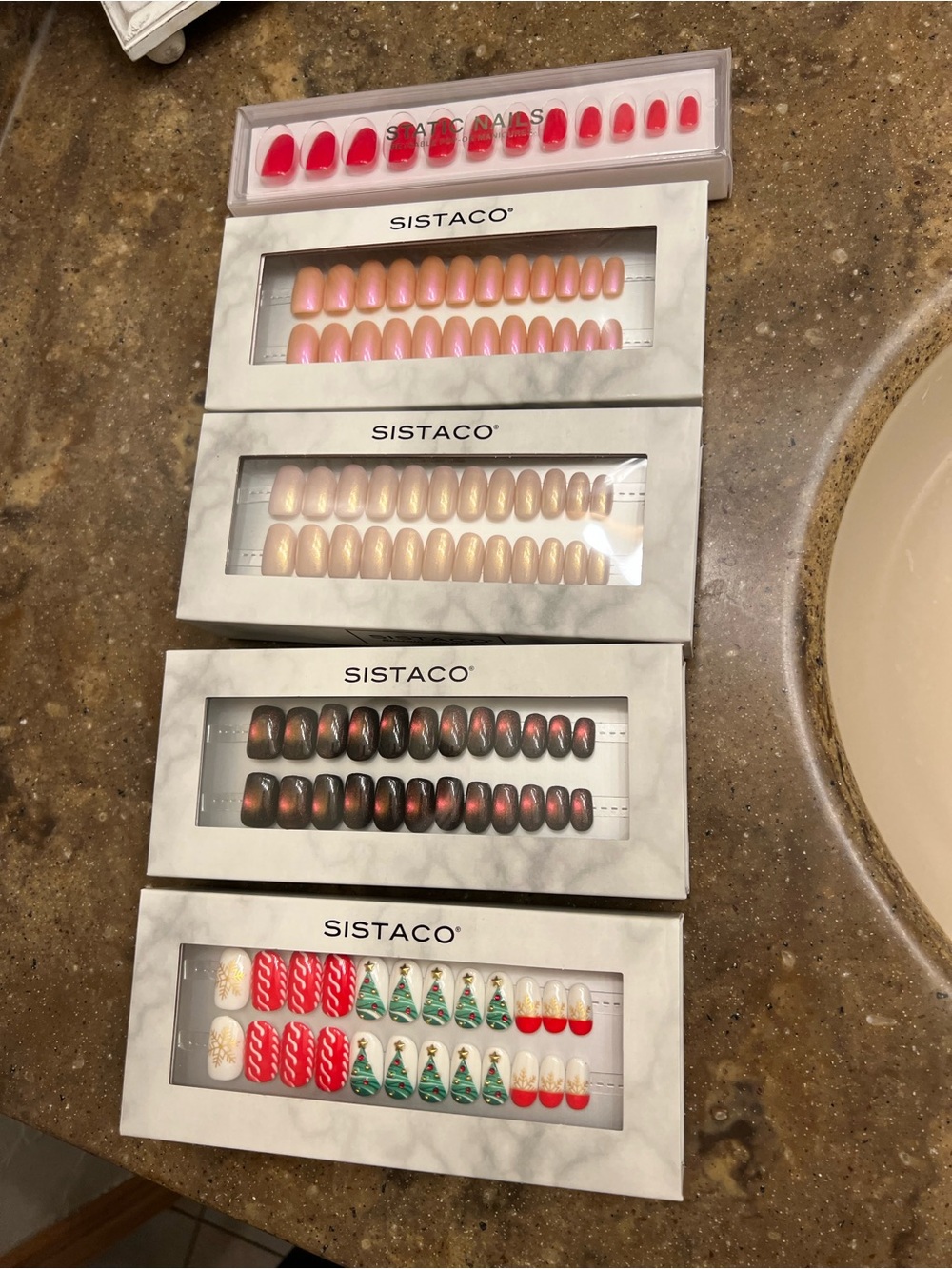 Sistaco Press on Nail Bundle - NWT
